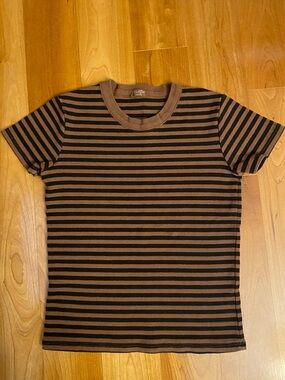 Brandy Melville Striped Crew Tee.